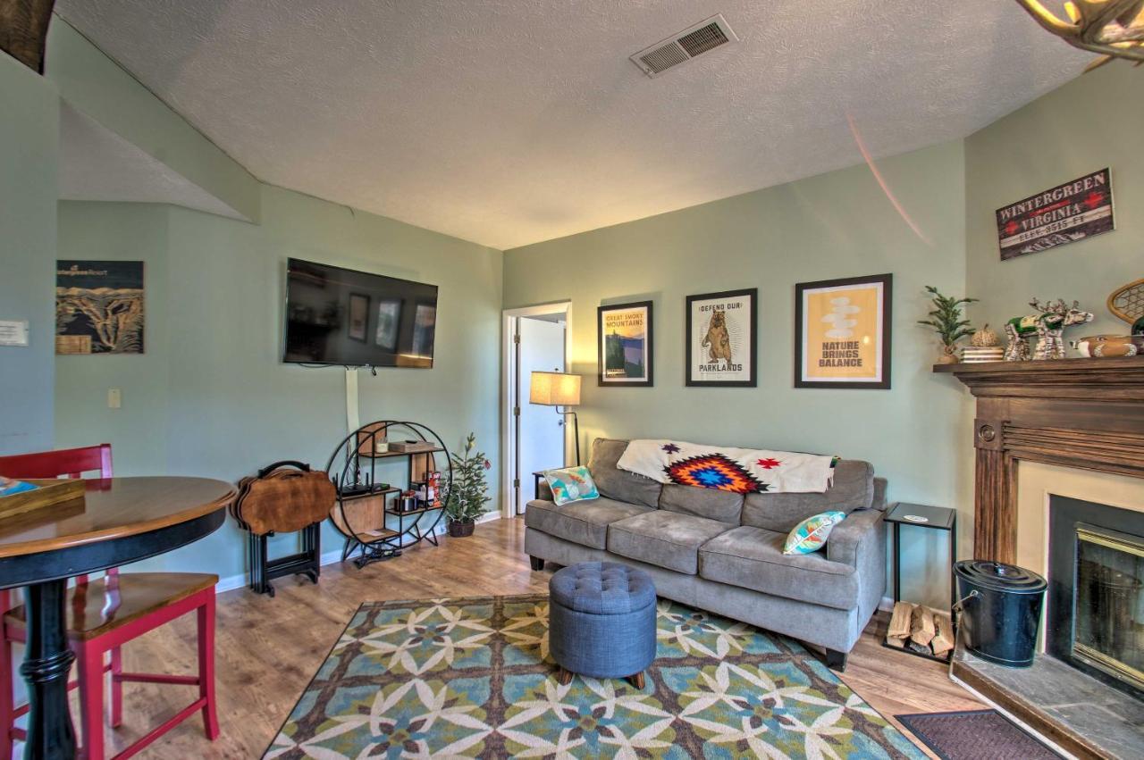 Wintergreen Resort Mountain Condo With Pool Access! Lyndhurst Exterior foto